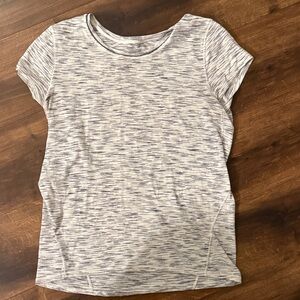 lululemon athletica Black and White Short Sleeve Tee